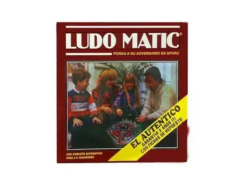 Juego Ludo Matic Con Cubilete Automático  Auténtico Familiar 3