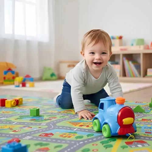 Auto Didactico De Arrastre Primera Infancia Tren Infantil Bb 2