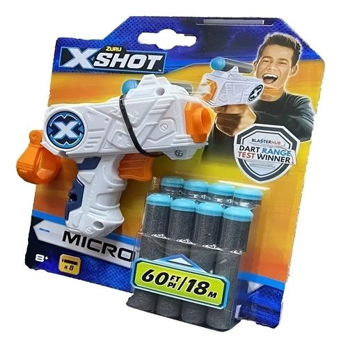 Lanza Dardos Pistola De Juguete Para Niños X-shot Micro Orig Rojo