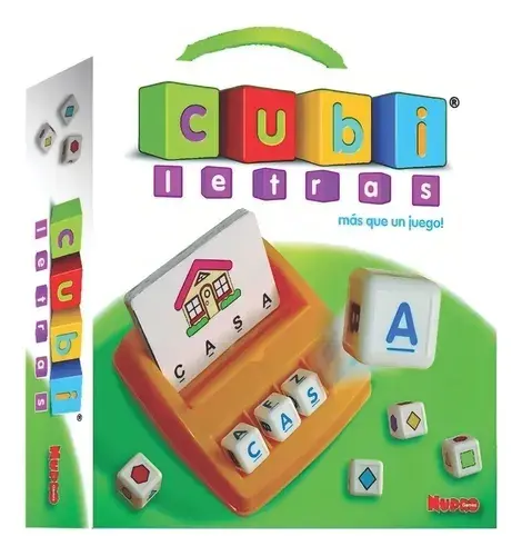Juego De Mesa Didactico Cubi Letras Nupro Ii 8