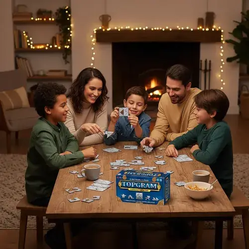 Juego De Mesa Topgram Formas Objetos Top Toys Forma Figuras 6