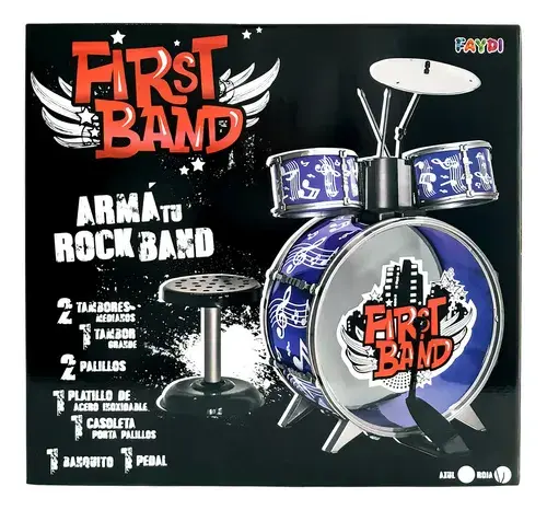 Bateria Musical Para Niños First Band - Art. Fd2541 4