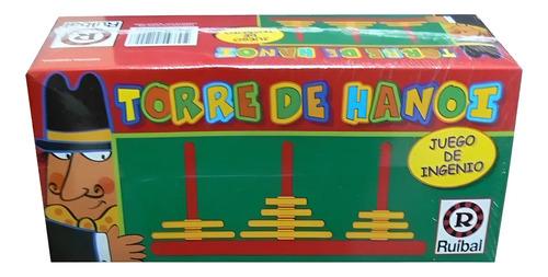 Juego De Ingenio Torre De Hanoi Ordena Los Discos Ruibal 9