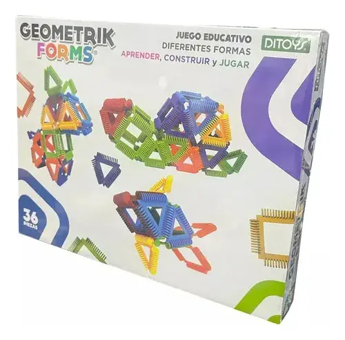 Bloques Geometrik Forms Para Armar 36 Piezas Juego Didactico 36 6