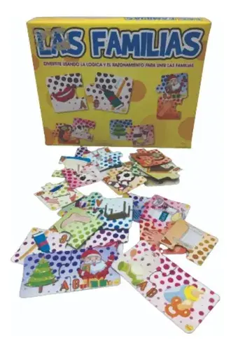Juego De Mesa Las Familias Asoiciacion Regalo Niños Yuyu 2