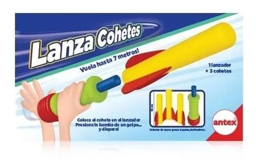 Lanza Cohete Espacial Antex Vuela 7 Metros Espacio Niños 