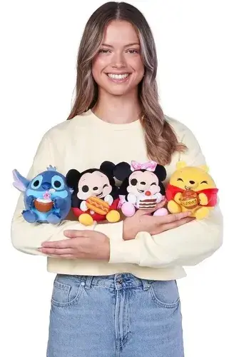 Peluche Disney Snackles Capsula Sorpresa Coleccionable Zuru Celeste 3