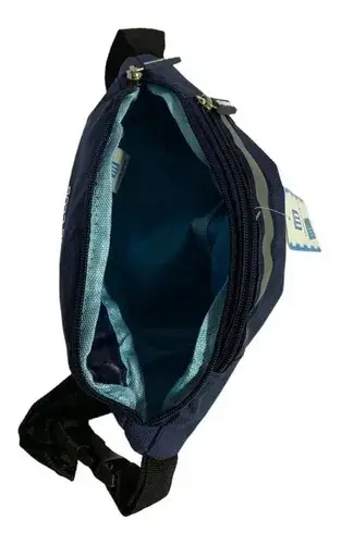 Riñonera Quemoda Azul Racing Poliéstér Con Bolsillos 4