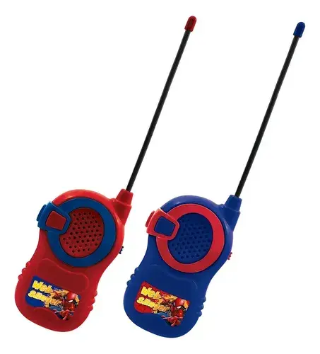 Walkie Talkie Ditoys Marvel Spiderman Alcance 30m Modelorojo Marvel Spiderman 2