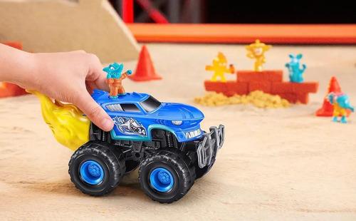 Monster Truck Smashers Auto + Sllime + Masa Set 25 Sorpresas 7