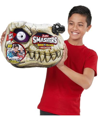 Smashers Dino Island T-rex Battles Zuru El Set Mas 2