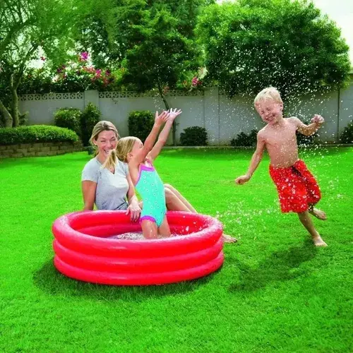 Pileta Inflable Grande 2 En 1 Pelotero C Pelotas 122cm Bebes 7