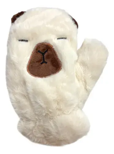 Guantes Mitones Capybara Super Suave Carpincho Invierno Frio 10