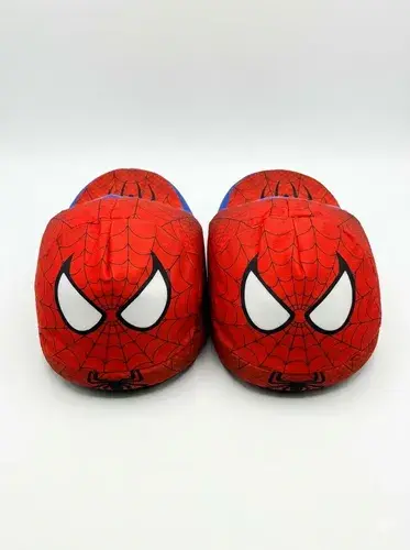 Pantuflon Pantuflas Spider Abiertas Super Comodas Y Canchera Rojo Spider-man 34-36