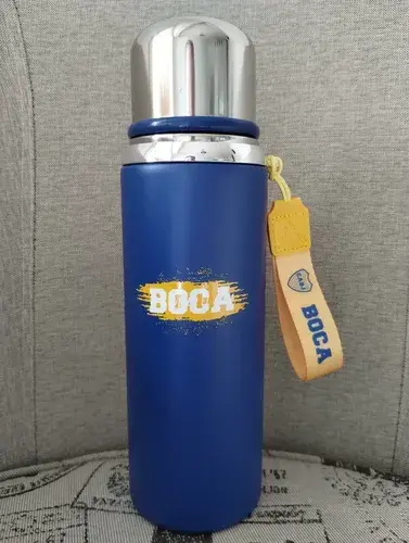 Botella Térmica Boca Juniors 800ml Acero Inoxidable Azul 9