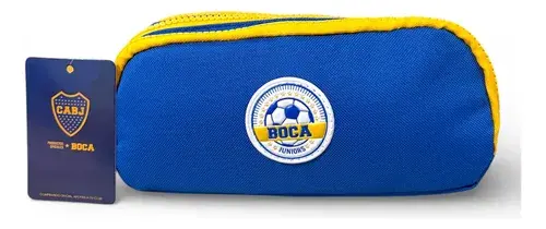 Combo Mochila + Cartuchera Boca Juniors Jugador Escolar Top 12