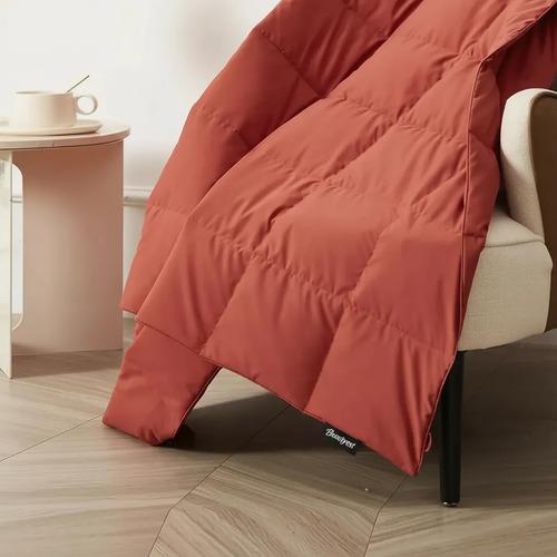 Manta Beautyrest Plumón 152x178 Empacable Suave Roja Abrigo Rojo 8