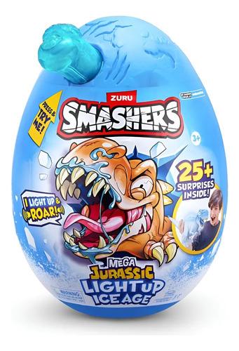 Zuru Smashers 7971 Dino Ice Age Egg +25 Sorpresa Brilla