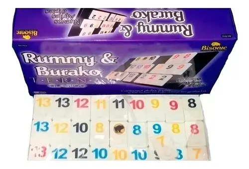 Juego De Burako Rummy Terna Bisonte 3
