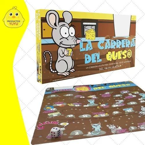 La Carrera Del Queso Juego De Mesa Recorrido Niño Niña Yuyu 3