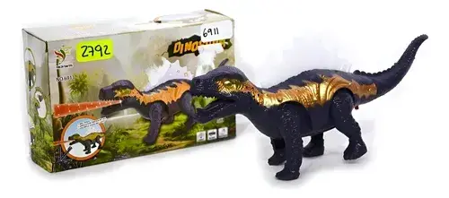 Dinosaurio Infantil Camina Hace Luces Y Sonido Robot Juguete 7