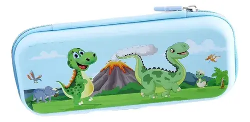 Cartuchera Dibujos Super Heroes Dinosa Niños Escuela Colegio 6