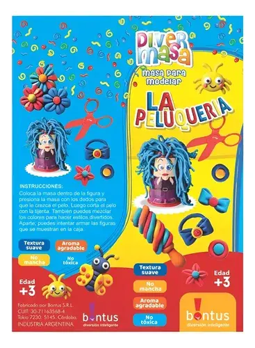 Masa Divermasa Para Modelar Bontus Color La Peluqueria 2