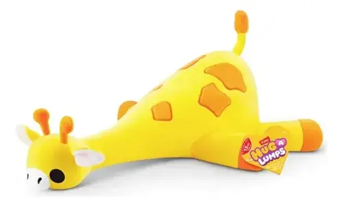 Peluche De Apego Hug A Lumps Mediano Para Abrazar Animales Jirafa