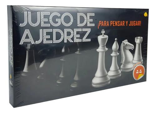 Ajedrez Yuyu Juego De Estrategia Tablero Plástico 35cm 6
