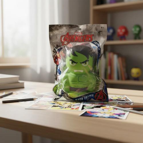 Muñeco Squishy Avengers Marvel Smash Foamie Coleccionable Hulk