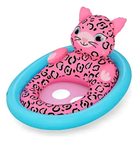 Asiento Flotador Para Bebe Inflable Animalitos C Pasa Pierna