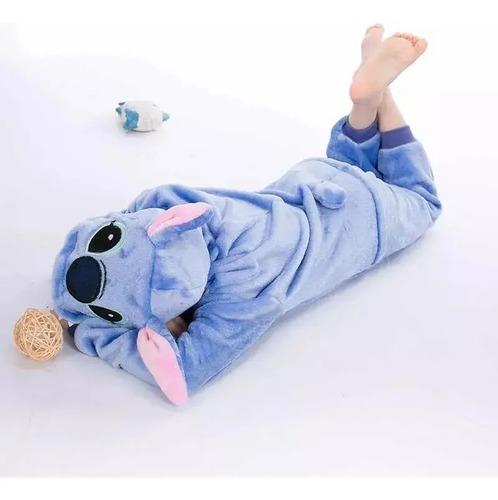Pijama Stich Enterito Niños Suave Disfraz Abrigado Supersoft 8