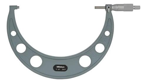 Micrometro Externo Mitutoyo Rango 7-8 Pulgadas Modelo103-184 17.78 Cm 20.32 Cm