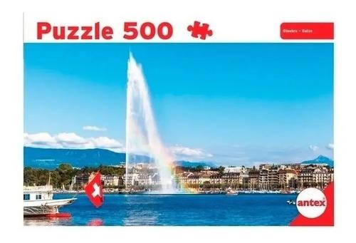 Rompecabezas Puzzle 500 Piezas Varios Modelos Paisajes Antex 6