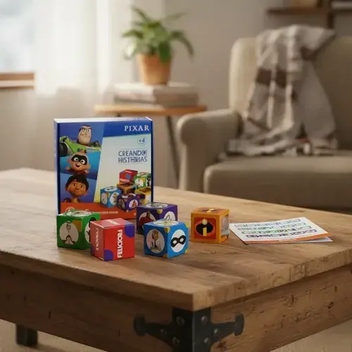 Creando Historias Disney Pixar Juego De Mesa Crea Cuentos 2