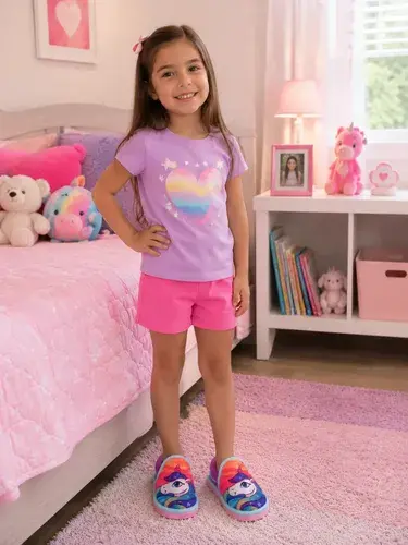 Pantuflas Infantiles Cerradas Diseños Varios Abrigadas 11 29-30 3