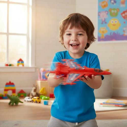 Avion A Friccion Spiderman Hombre Araña Spidey Jueguete Niño Spiderman Rojo O Azul 2