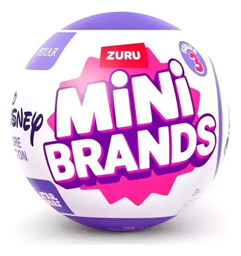 Capsula Mini Brands Con 5 Sorpresas  Coleccionables Disney