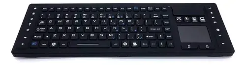 Teclado Dsi Inalámbrico Rf Touch Ip67 Silicona Tbk104 Negro 8