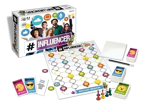 Juego De Mesa Influencer Tablero Talentos Y Desafios Toyco