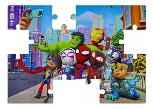 Puzzle Rompecabezas Spidey Spiderman Serfie Vengadores 24 Pz 5