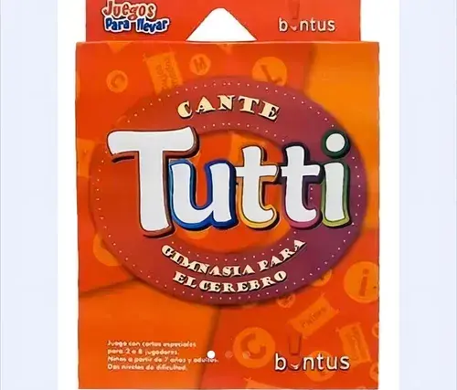 Cante Tutti Juego De Cartas Bontus Gimnasia Para El Cerebro 4