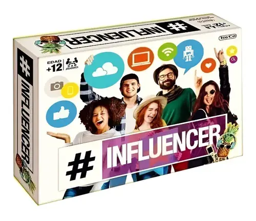 Juego De Mesa Influencer Tablero Talentos Y Desafios Toyco 2