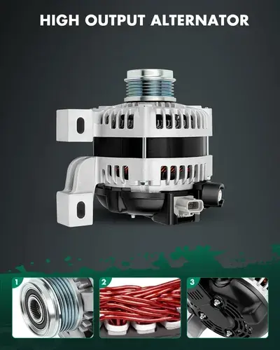 Alternador Scitoo 12v 150a Polea 5 Ranuras Reemplazo Oe 2
