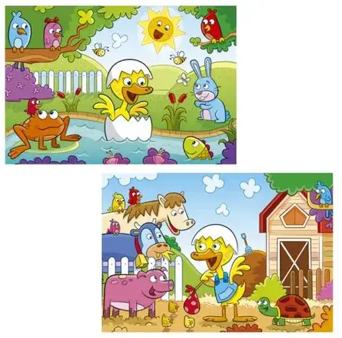 Puzzle Implás El Patito Feo 25 Y 40 Piezas 046 3
