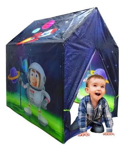 Carpa Casa Casita Inafntil Viaje Al Espacio Interior Exterio 4