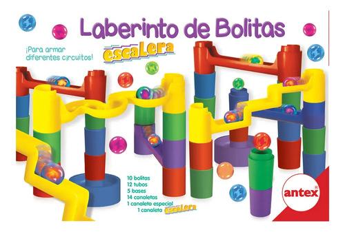 Laberinto Didactico De Bolitas Escalera Antex 3340 Color Multicolor 2
