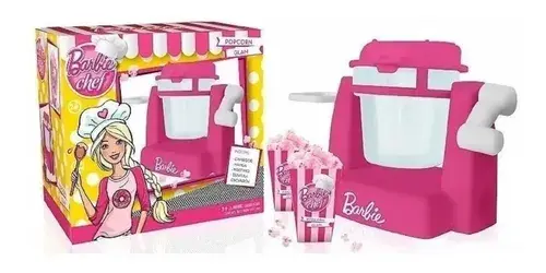 Popcorn Glam - Barbie Chef Pochoclera - Faydi Rosa