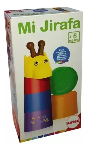 Mi Jirafa Para Apilar Antex Art 2246 Color Multicolor 3