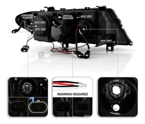 Faros Delanteros Led Halo Proyector Bmw Serie3 E46 2002-2005 6
